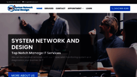 What Systemnetworkanddesign.com website looked like in 2020 (3 years ago)