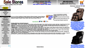 What Salestores.com website looked like in 2020 (3 years ago)
