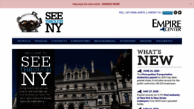 What Seethroughny.net website looked like in 2020 (3 years ago)