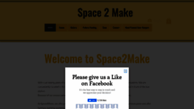 What Space2make.com website looked like in 2020 (3 years ago)