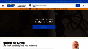 What Sumppumpsdirect.com website looked like in 2020 (4 years ago)