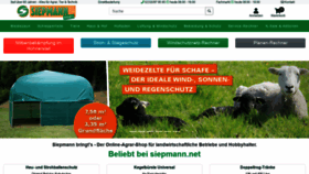 What Siepmann.net website looked like in 2020 (5 years ago)