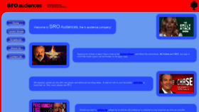 What Sroaudiences.com website looked like in 2020 (3 years ago)