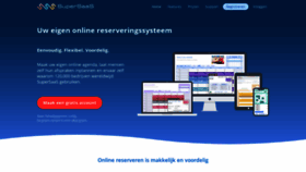 What Supersaas.nl website looked like in 2020 (3 years ago)