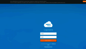 What System.novicloud.pl website looked like in 2020 (4 years ago)