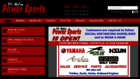 What Sthelenpowersports.com website looked like in 2020 (3 years ago)