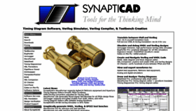 What Syncad.com website looked like in 2020 (3 years ago)