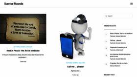 What Sunriserounds.com website looked like in 2020 (4 years ago)