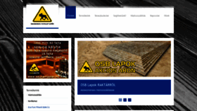 What Skandinavfa.hu website looked like in 2020 (3 years ago)
