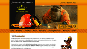 What Southsideindustries.co.za website looked like in 2020 (3 years ago)