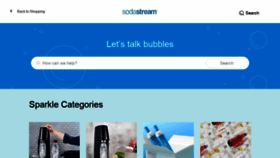 What Support.sodastream.com website looked like in 2020 (3 years ago)