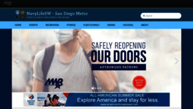 What Sandiego.navylifesw.com website looked like in 2020 (3 years ago)