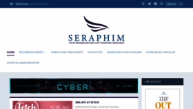 What Seraphimsl.com website looked like in 2020 (3 years ago)