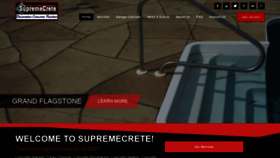 What Supremecrete.com website looked like in 2020 (3 years ago)