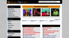 What Songsmp3.biz website looked like in 2020 (3 years ago)