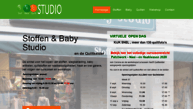 What Stoffen-babystudio.nl website looked like in 2020 (3 years ago)