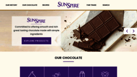What Sunspire.com website looked like in 2020 (3 years ago)