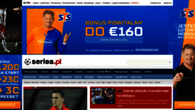What Seriea.pl website looked like in 2020 (3 years ago)
