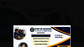 What Stepupschool.in website looked like in 2020 (3 years ago)