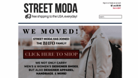 What Streetmoda.com website looked like in 2020 (3 years ago)