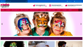 What Schminkspecialist.nl website looked like in 2020 (3 years ago)