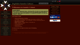What Sammler-cabinett.de website looked like in 2020 (3 years ago)