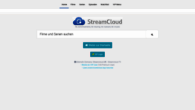 What Streamcloud.me website looked like in 2020 (3 years ago)