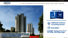 What Shapoorjiparkwest.com website looked like in 2020 (3 years ago)
