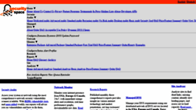 What Securityspace.net website looked like in 2020 (3 years ago)