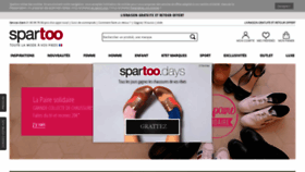 What Spartoo.com website looked like in 2020 (3 years ago)