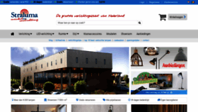 What Straluma.nl website looked like in 2020 (3 years ago)