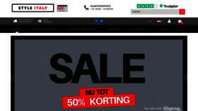 What Styleitaly.nl website looked like in 2020 (4 years ago)
