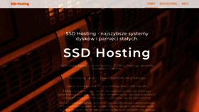 What Ssdhosting.pl website looked like in 2020 (3 years ago)