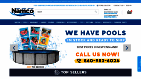 What Store.namcopoolstore.com website looked like in 2020 (3 years ago)