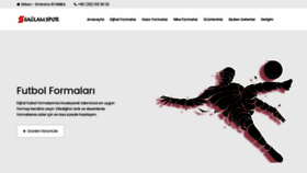What Saglamspor.net website looked like in 2020 (3 years ago)