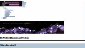 What Steine-und-minerale.de website looked like in 2020 (3 years ago)