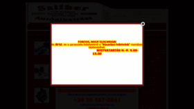 What Szilkerauto.hu website looked like in 2020 (3 years ago)