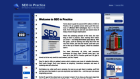 What Seoinpractice.com website looked like in 2020 (3 years ago)