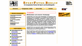 What Sportfotos-berlin.com website looked like in 2020 (3 years ago)