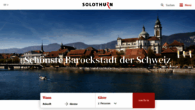 What Solothurn-city.ch website looked like in 2020 (3 years ago)