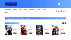 What S2manga.com website looked like in 2020 (3 years ago)