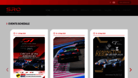 What Sro-motorsports.com website looked like in 2020 (3 years ago)