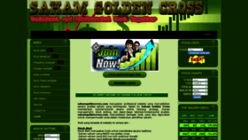 What Sahamgoldencross.com website looked like in 2020 (3 years ago)
