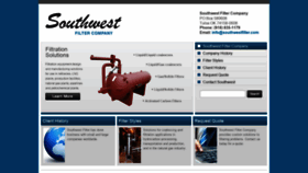 What Southwestfilter.com website looked like in 2020 (5 years ago)