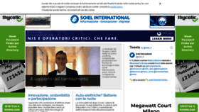 What Soiel.it website looked like in 2020 (3 years ago)