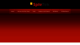 What Spletek.si website looked like in 2020 (3 years ago)