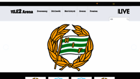 What Stockholmsarenan.se website looked like in 2020 (3 years ago)