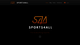 What Sports4all.in website looked like in 2020 (3 years ago)