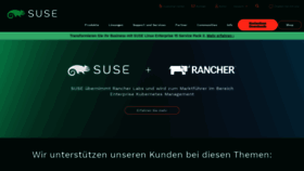 What Suse.de website looked like in 2020 (4 years ago)