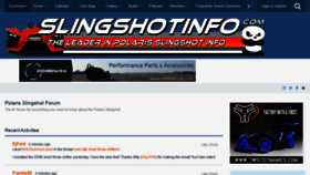 What Slingshotinfo.com website looked like in 2020 (3 years ago)